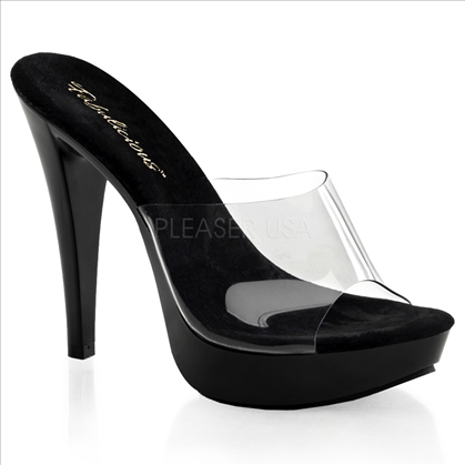 clear shoes for evening wear