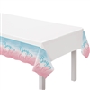The Big Reveal Gender Reveal Table Cover