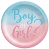 The Big Reveal Gender Reveal 10.5 Inch Plates