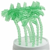 Palm Tree Plastic Picks - 72 Count