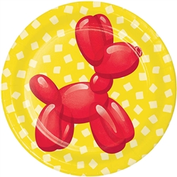 Animal Balloons 7 Inch Plates
