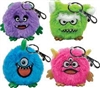 Silly Monsters PBJ's Collectable Plush Ball Keyrings - Assorted