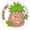 Right On PIneapple Scratch N Sniff Stickers