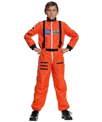 NASA Astronaut Orange Jumpsuit - Child's Large