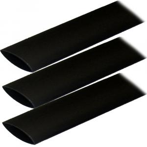 Ancor Adhesive Lined Heat Shrink Tubing (ALT) - 1&quot; x 12&quot; - 3-Pack - Black [307124]