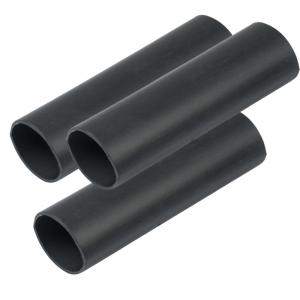 Ancor Heavy Wall Heat Shrink Tubing - 3/4&quot; x 12&quot; - 3-Pack - Black [326124]