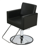 Paragon9019 Piazza Black Styling Chair with HB05 Base