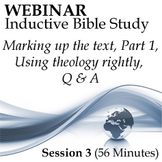 Webinar #03 Inductive Bible Study