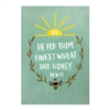 Gift of Finest Wheat First Communion Card