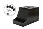 BA2420 - Def & Series Black Steel Lockable Cuby Box