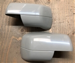 RRM271-P - Full Mirror Covers In Primed With Horizontal Line - For Range Rover L322 (06-09), Range Rover Sport, Discovery 3 and Freelander 2 - Ready to Colour Code