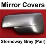 RRM271SWY - Full Mirror Covers In Stornaway Grey - For Range Rover Sport, Discovery 3 and Freelander 2