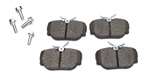 SFP500130B - BRITPARTXS Rear Brake Pads for Discovery 2 1998-2004 and Range Rover P38