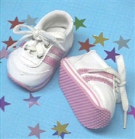 Pink Stripe Sneakers