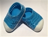 Blue Baja Sandals Jellies for American Girl 18 inch and Baby Doll Shoes