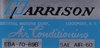 1969 Camaro Air Conditioning Evaporator Box, Harrison Decal