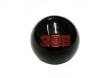 Custom Shifter Knob with "396" Logo, Black