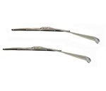 1967 - 1969 Camaro Windshield Wiper Arms and Blades Kit for Coupes, Stainless Finish