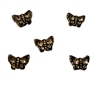 7mm x 5mm Butterfly Diamonettes Rhinestone Plastic Beads, 100 ct Bag