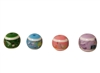 12mm Round Mosaic Confetti Resin Rainbow Beads 100ct Bag