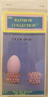 Pink Beaded Easter Egg Holder Beading Craft Kit