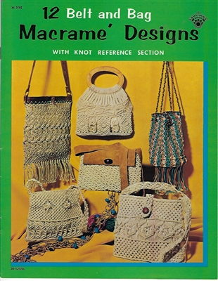 12 Belt and Bag Macrame Designs