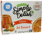 Simply Delish - Natural Vegan Jello - Orange