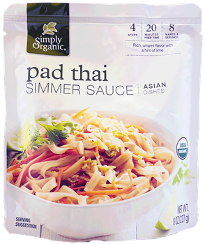 Simply Organic - Pad Thai Simmer Sauce