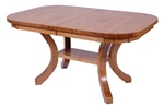 80" x 46" Hickory Montrose Dining Room Table
