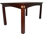 36" x 36" Hickory Shaker Dining Room Table