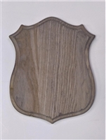 Weathered Wood Badge Antler Mount Panel 9.5x12