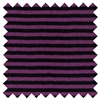<B>ORDER#: CA-K2-P4C2</B> <BR>55% Hemp, 45% Organic Cotton Jersey Purple & Black Stripes - Weight: 5 oz. Width: 63" Open