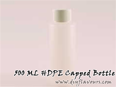 500 ML HDPE Capped Bottle