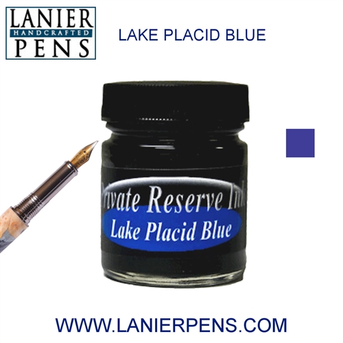 Private Reserve Lake Placid Blue Fountain Pen Ink Bottle 02-lpb - Lanier Pens