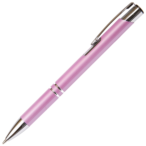 B208 Series Promotional Click Pencil with a Pink aluminum body - Lanier Pens
