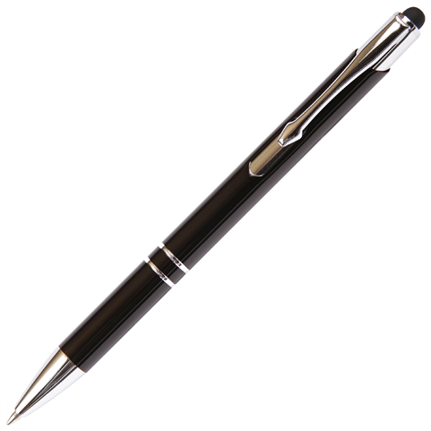 Budget Friendly Stylus JJ Ballpoint Pen - Black with Medium Tip Point By Lanier Pens