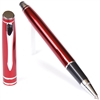 D201 Series Promotional Red Rollerball Point Pen and Stylus with an aluminum body - Lanier Pens