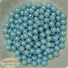 10mm Light Blue Faux Pearl Beads sold in packages of 50 beads