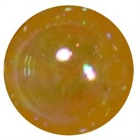12mm Acrylic Gold bubble Bead