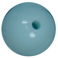 12mm Arctic Blue Acrylic Bubblegum Bead