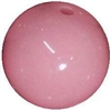 14mm Baby Pink Bubblegum Beads