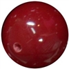 14mm Burgundy Red Acrylic Bubblegum Beads