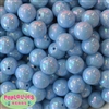 16mm Periwinkle Blue Miracle Beads 20pc