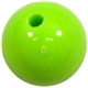 16mm Lime Green Acrylic Bubblegum Beads