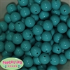 16mm Turquoise Acrylic Bubblegum Beads