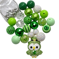 St. Patrick's Day Owl Necklace DIY Kit