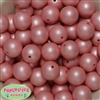 20mm Coral Matte Acrylic Bubblegum Beads Bulk