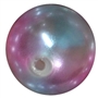 20mm Multi color Mermaid Pearl Bubblegum Beads