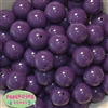 20mm Plum Acrylic Bubblegum Beads