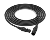 Rush Order Grimm TPR Cable | Neutrik Gold XLR-F to XLR-M | Black
